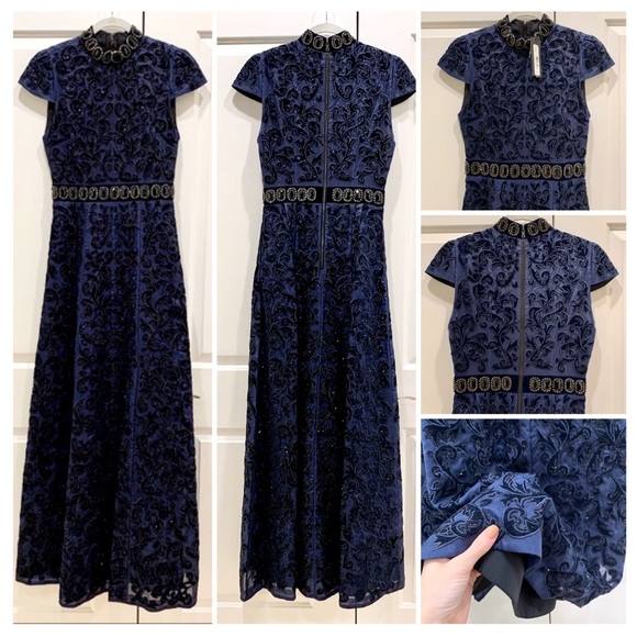 alice and olivia nidia gown